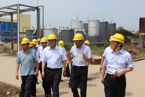 2014年8月26日，張家港市市長朱立凡、副市長黃亞平一行來華瑞視察